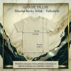 Camiseta Infantil Unisex (Niño/Niña) Algodón/Spandex - Corte Regular - Bordado Mantaraya - Camel