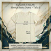 Camiseta Dama Tela Fría - Corte Regular Manga Doblada - Color Blanco Hueso - Bordado Cangrejo