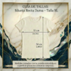 Camiseta Dama Tela Fría - Corte Regular Manga Doblada - Color Blanco Hueso - Bordado Cangrejo